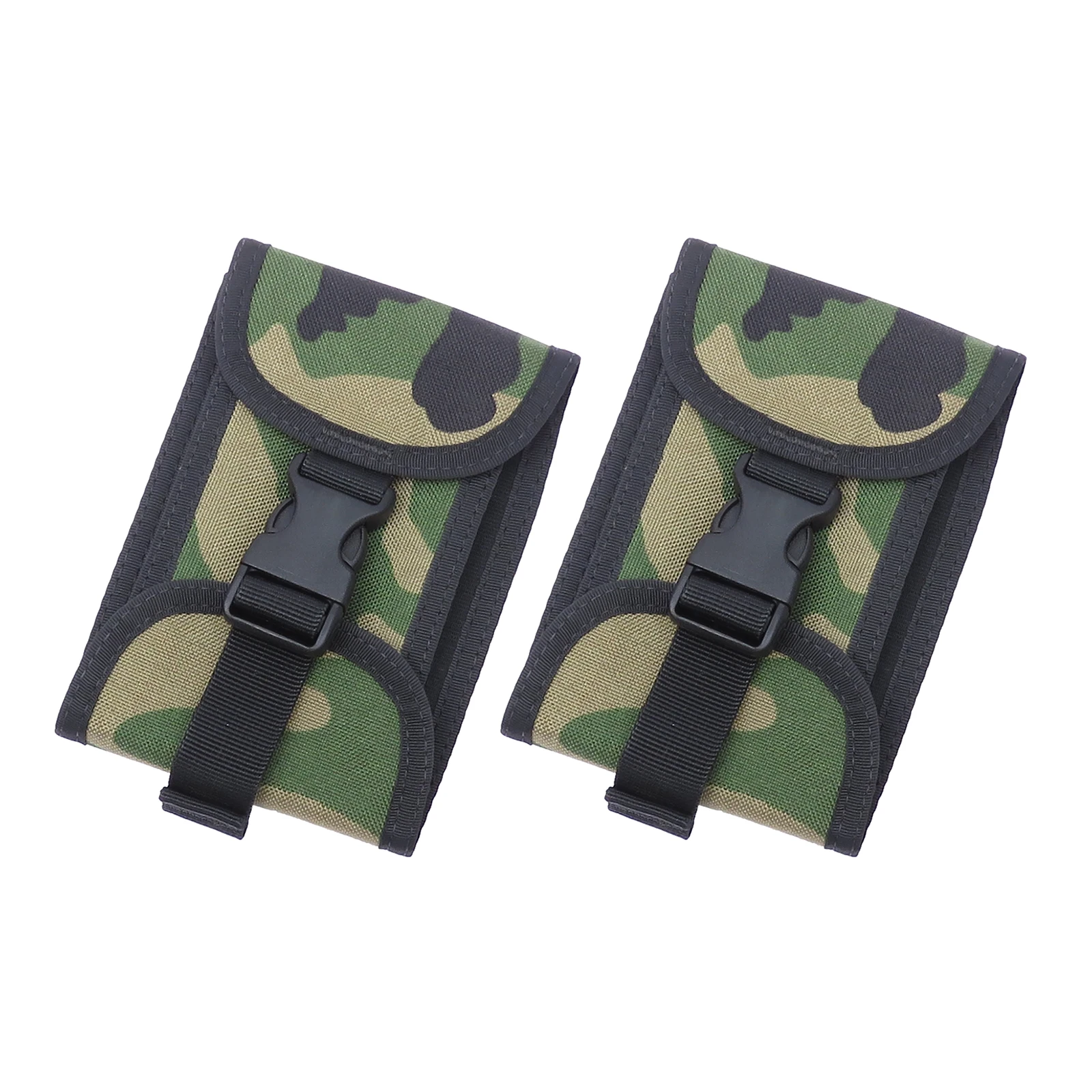 2pcs Diving Weight Pocket Tech Dive 5lb Weights Holder Bag, QR Buckle Backplate/Donut/Weight Belt Mount Pouch Bags