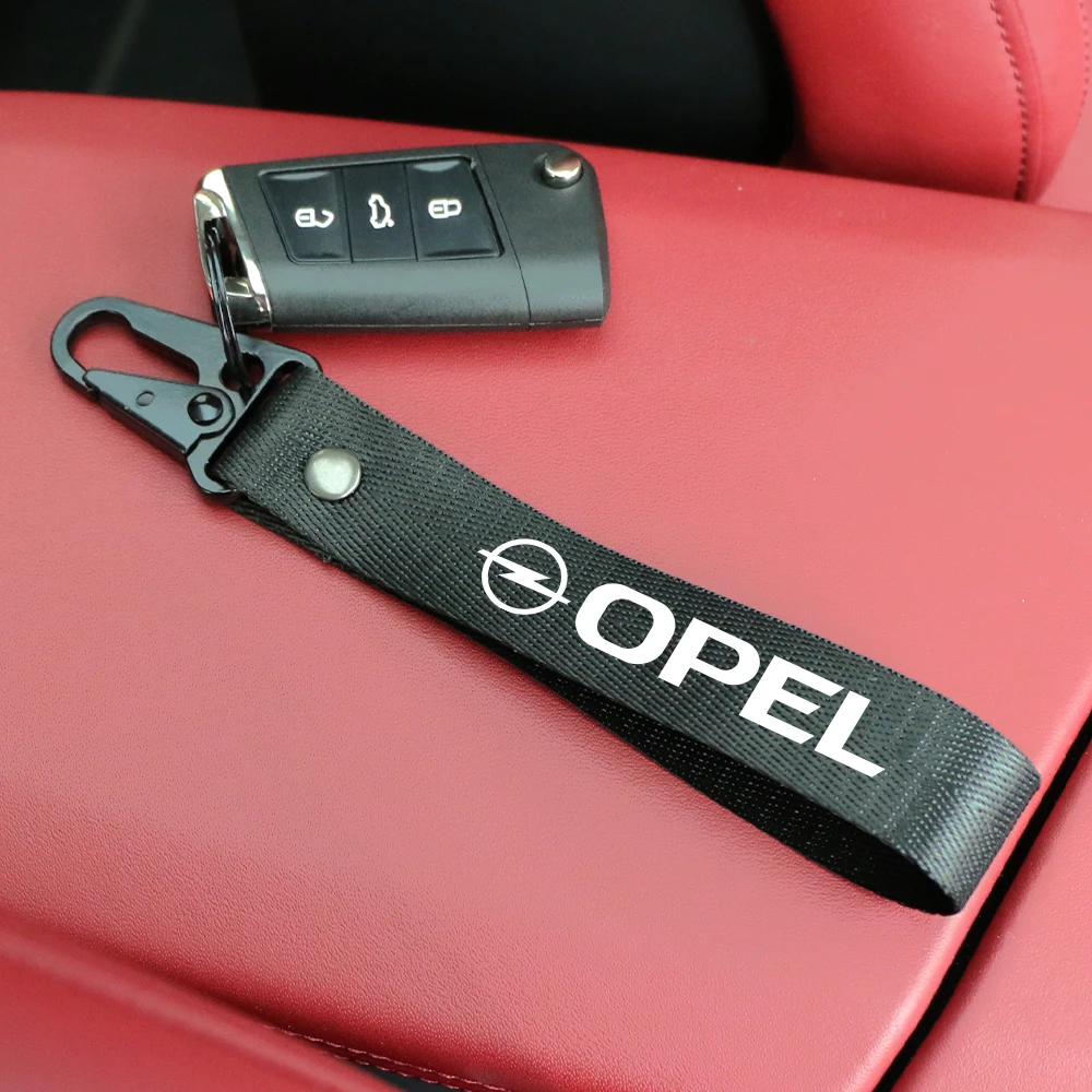 Anti-Lost Car Keychain Split Ring Auto Accessories For Opel Astra H J G K Insignia Corsa C D Vectra C B Meriva a Zafira Trailer