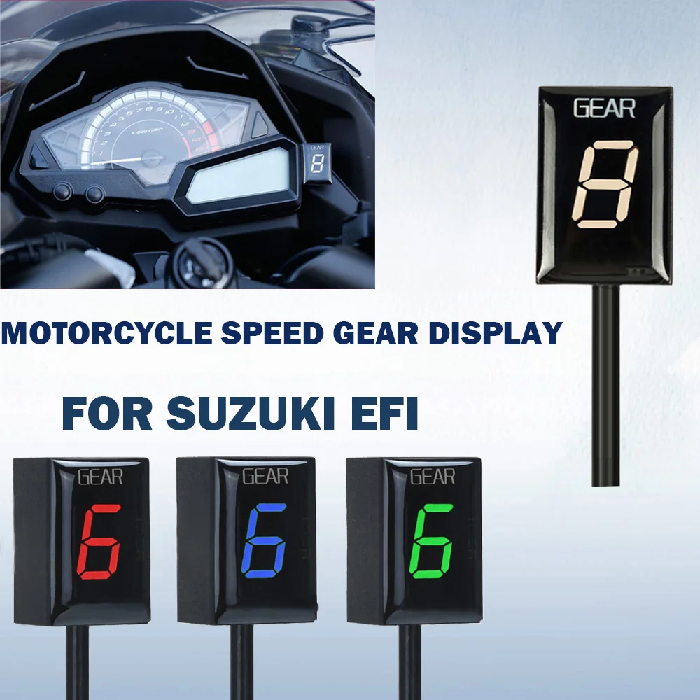 For SUZUKI Boulevard C50 M50 M90 C90 C109R C109RT M109R M109R2 EFI Motorcycle Accessories 1-6 Speed Gear Display Indicator Meter