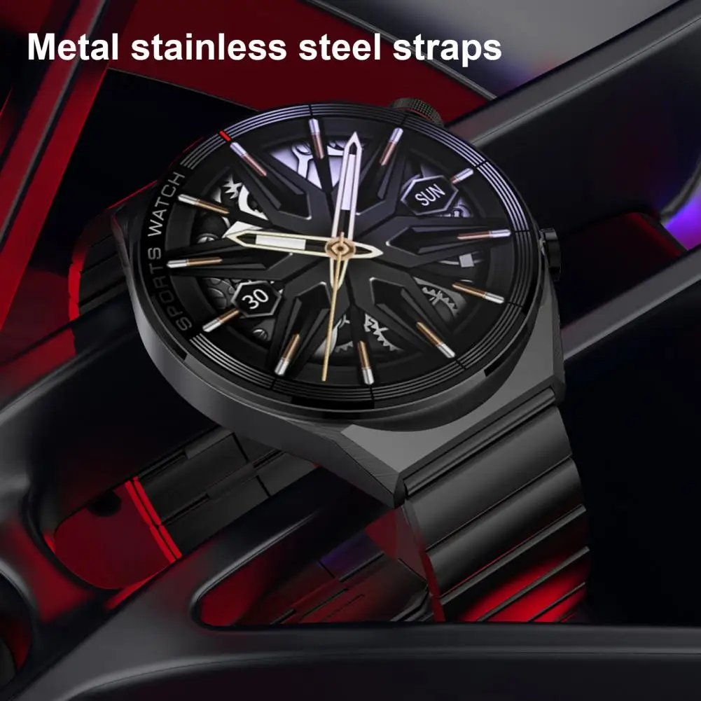 DT3 Mate Creative Smart Watch Magnetic Charging Multiple Languages Rechargeable Digital Watch AI Voice Assistant