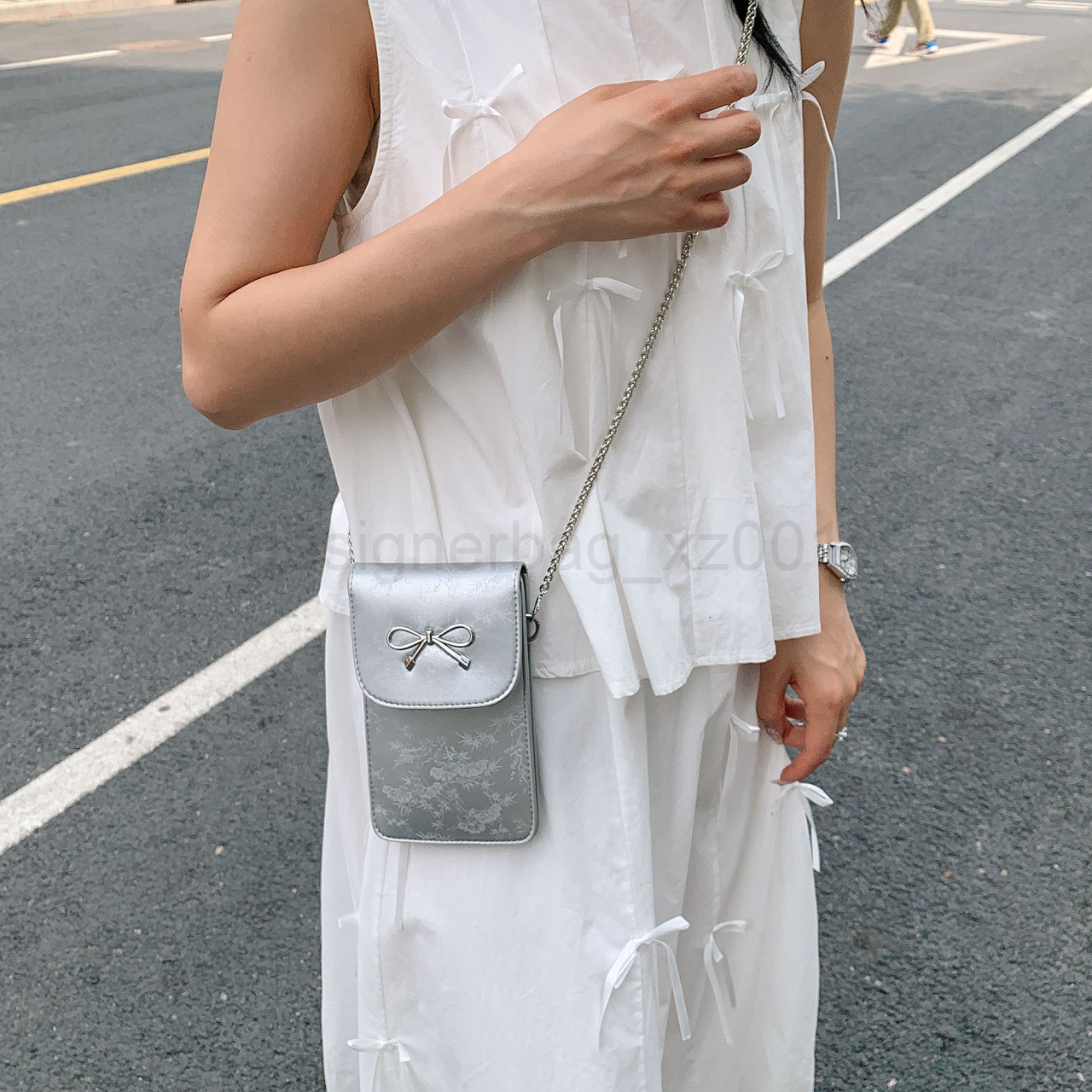 Classic Designer Bag Fashion 10a Top Woman Handbagevening Bags Summer Mobile Phone Womens Crossbody New Transparent Package with Touch Screen Mini Cha