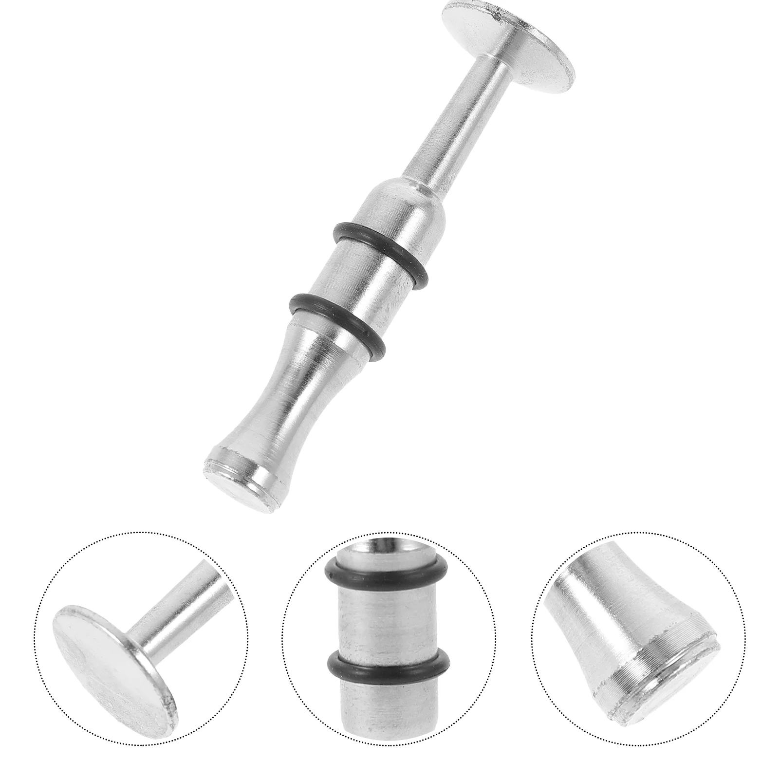 Trumpet Strength Training Device Trombone French Horn Saxophone Clarinet Practice (Silver)