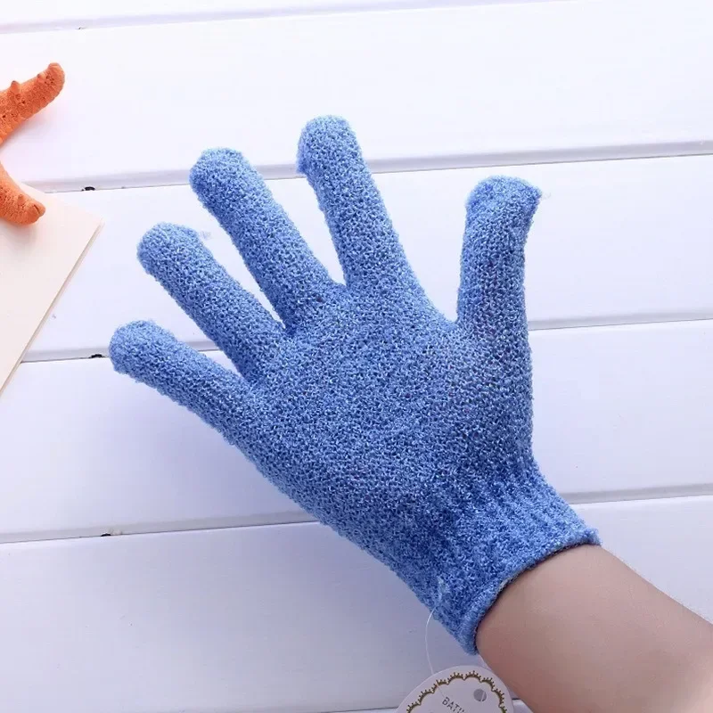 New Creative Bath Gloves Scrub Bath Bath Accessories Exfoliating Mud Back Gloves Bathroom Supplies