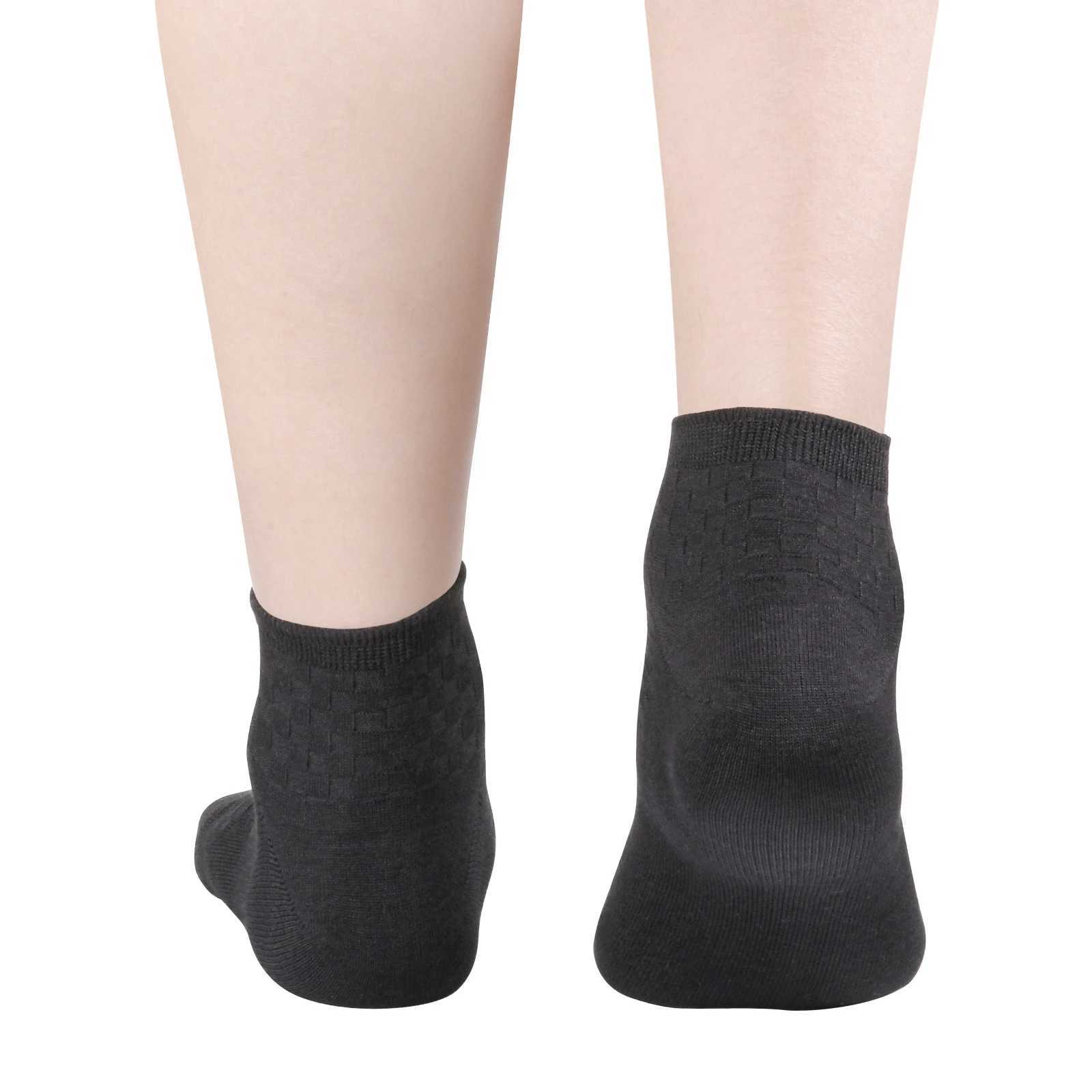 YUEDGE Men Ankle Bamboo Lightweight Thin Low Cut Short For Male Size 37-46 LX241102