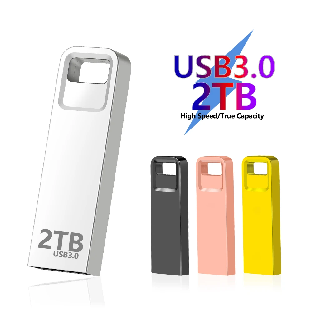 High Speed USB 3.0 2TB Black Pen Drive 1TB Memoria USB Flash Drive 512G Pendrive TYPE-C Cle USB Stick Portable SSD Free Shipping
