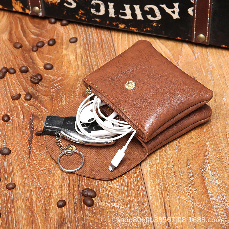 20% discount card women bags 2025 Korean version women's minimalist small wallet, fashionable and versatile change bag