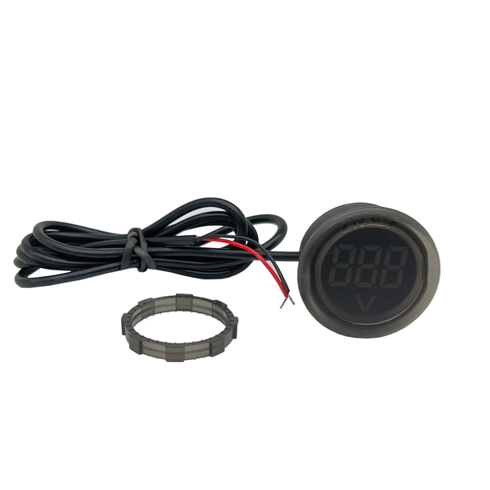 Waterproof Voltmeter DC 4-100V LED Digital Display DC Digital Car Voltage Current Meter Volt Detector Tester Monitor Pane