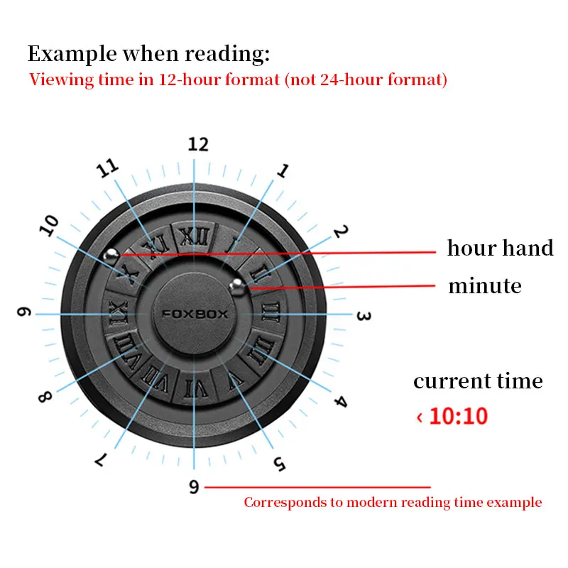2024 New Men Watch FOXBOX Brand Creative Scrolling Beads Quartz Watches for Men Magnetic Force Leather strap Waterproof Clock