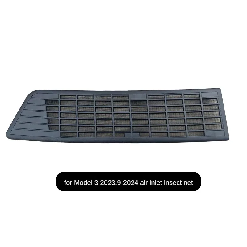 Lower Bumper Anti Insect Net for Tesla Model 3 Highland 2024 Insect Garbage Proof Protective Mesh Inner Cover Racing Grill Panel