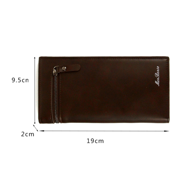 Clutch Male Men's Wallet Luxury Brand Id Holder Purse for Men Cover on the Passport Bag for Phone Coin Purses Cardholder Card