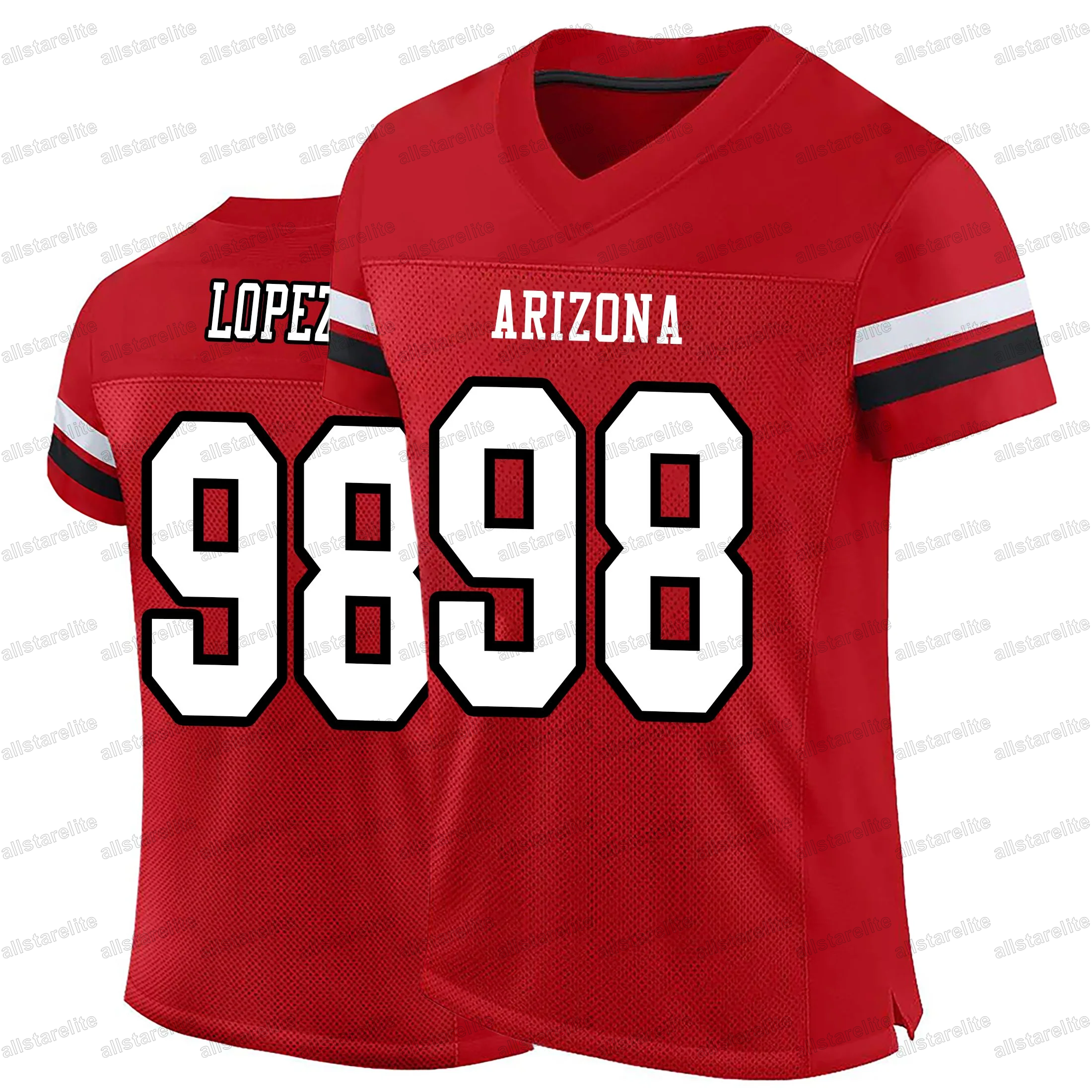 Kyler Murray Marvin Harrison Jr. Football Jersey Trey McBride Budda Baker JJ Watt James Conner Trey Benson Paris Johnson Football Jerseys Customiz Men