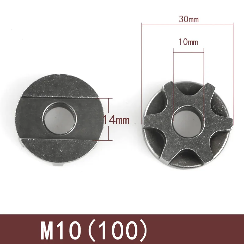 M10/M14/M16 Chainsaw Gear 100 115 125 150 180 Angle Grinder Replacement Gear sawing sprocket chain wheel for Chainsaw Bracket