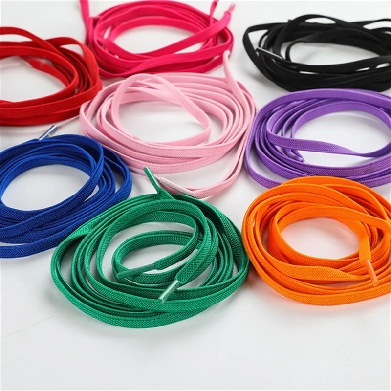 1Pair new Elastic Magnetic 1Second Locking Shoelaces Creative Quick No Tie 2025 Shoe Laces Kids Adult Unisex Shoelace Sneakers Shoe Laces