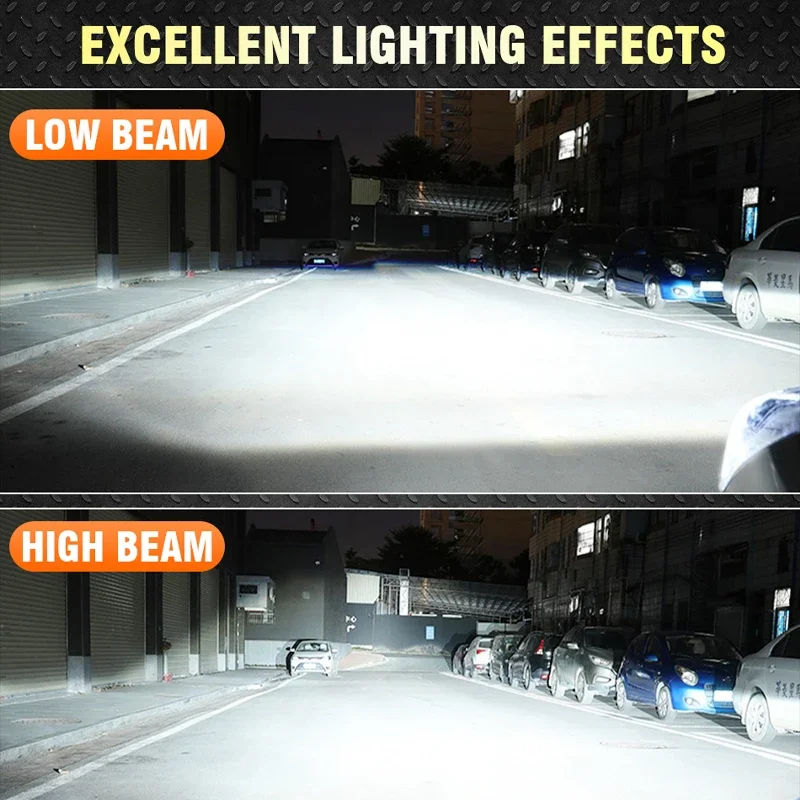 H7 LED Car Headlight Bulb Canbus H8 H9 H11 Fog Lights 9006 Hb4 9005 Hb3 9012 Hir2 Led 360 350000LM 800W 3D Auto Lamps Super Mini