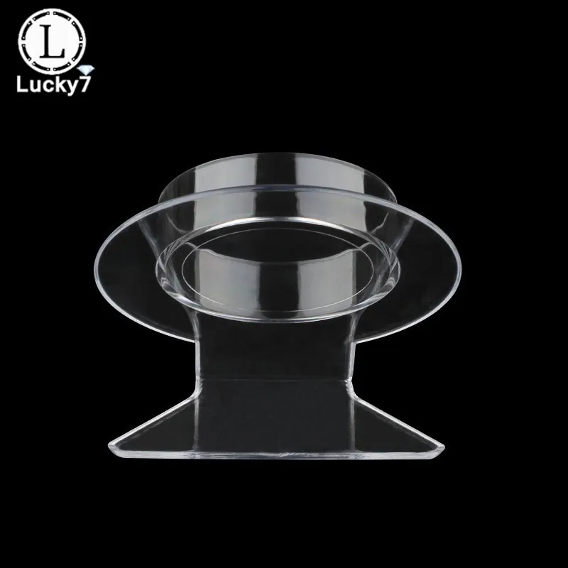 Clear Jewelry Bracelet Display Holder Bangle Organizer Rack Acrylic Bracelet Display Collar Stand Holder
