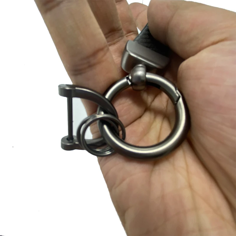 Car Trinket Keyring PU Leather Keychain DIY Bag Key Chain Holder Key for Citroen VTS Ami C3 Berlingo C4 Picasso C5 X C6 Space