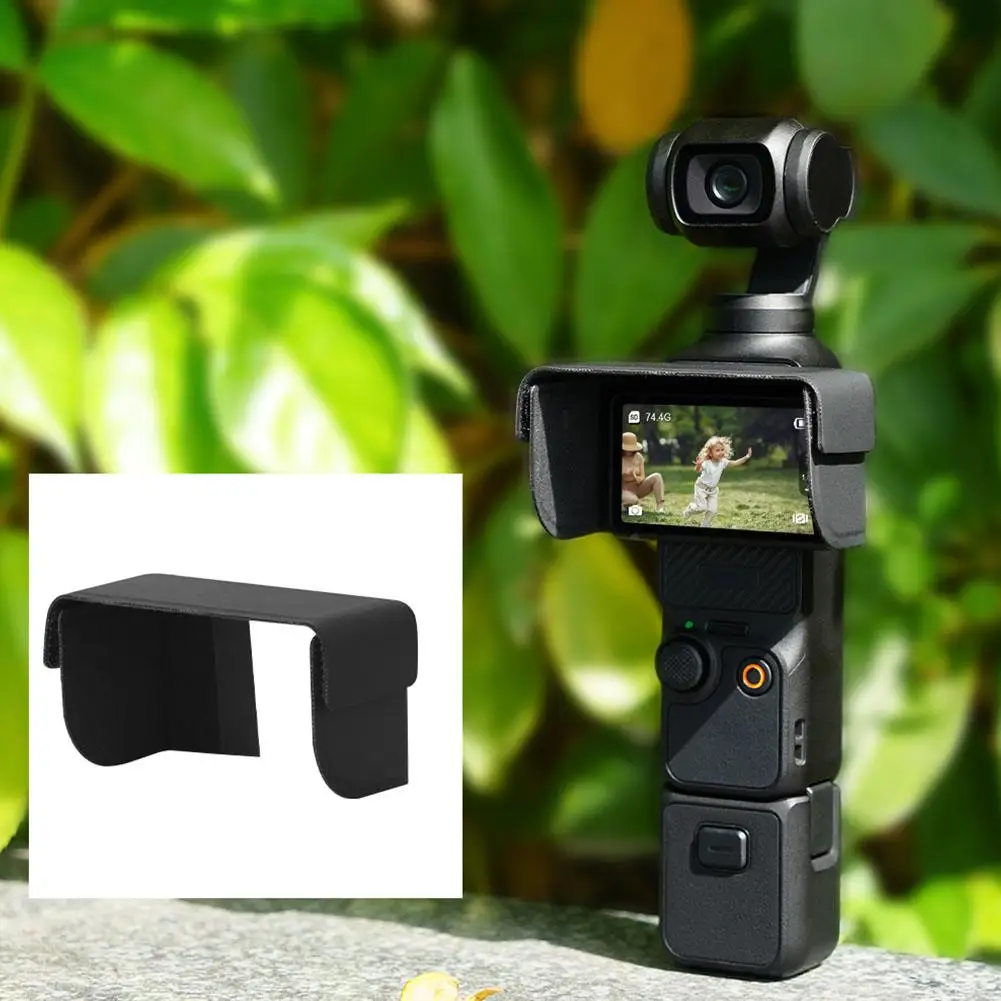 For Dji Osmo Pocket 3 Sunshade Hood Light Weight Screen Shade For Pocket 3 Handheld Gimbal Camera Accessories K2m7