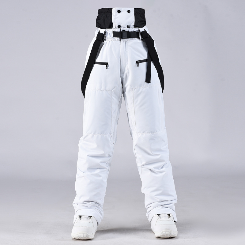 Windproof Outdoor Sport Trousers For Men And Women, Alpine Waterproof Warm Overalls, Big Ski Pants, Mountai