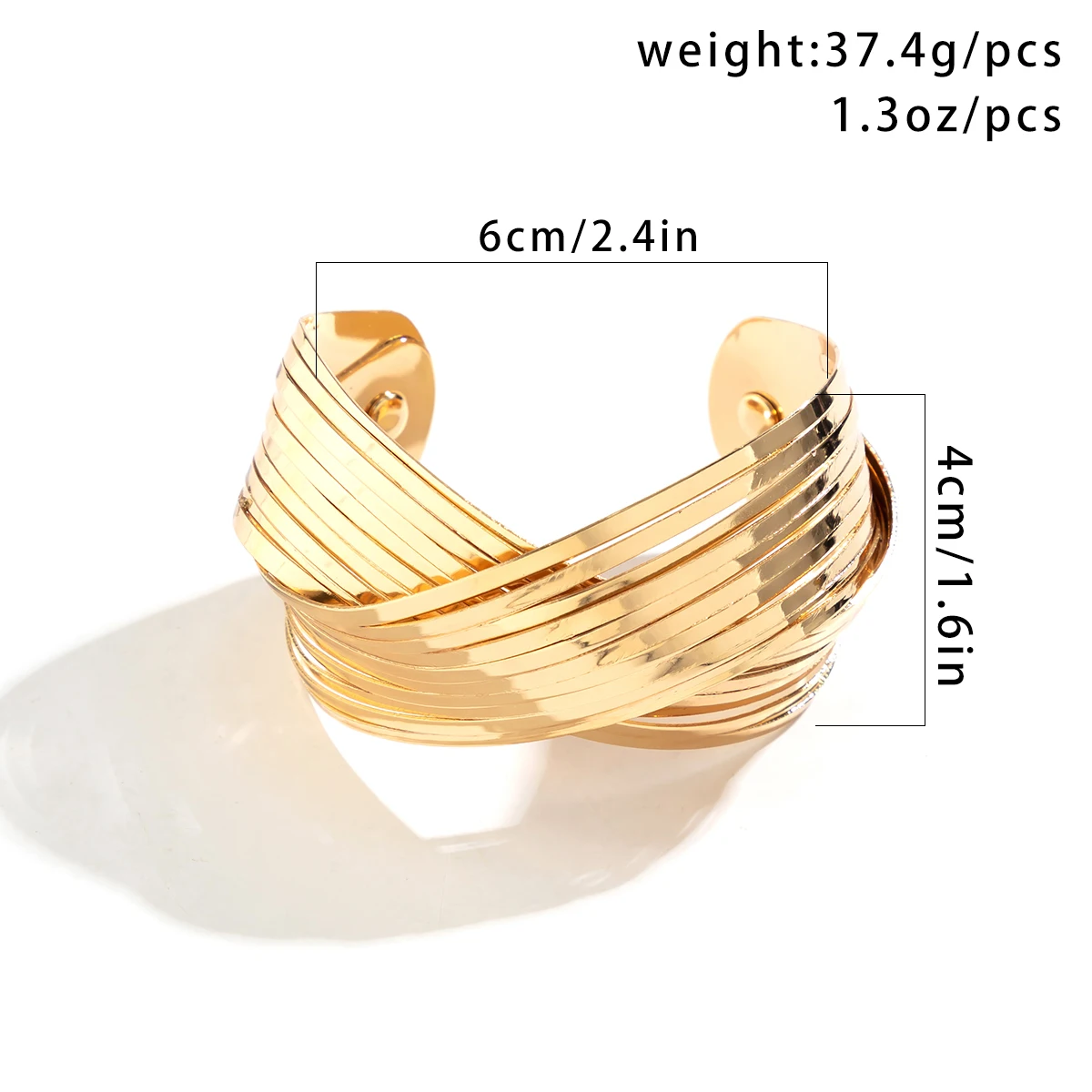 High Quality Goth Cross Wide Open Cuff Bangle for Women Statement Heavy Metal Arm Bracelet Pulseras Grunge Jewelry Steampunk Men