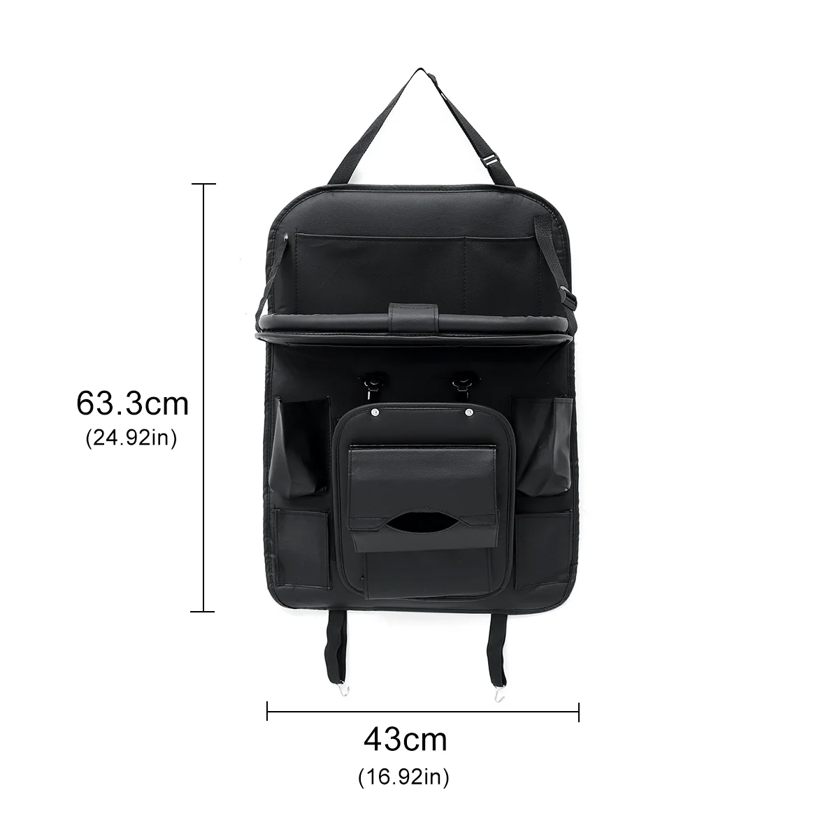 1/2PCS Universal Seat Table Portable Multifunctional Car Safety Seat Tray Food Drink Cellphone Holder Stowing Tidying Organizer