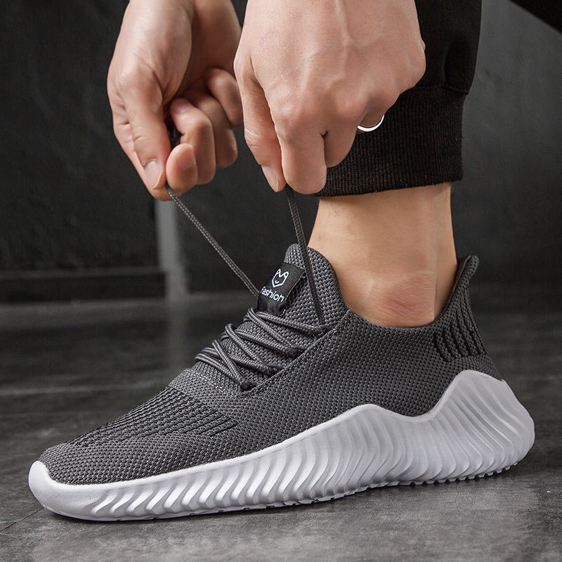 Men Shoes Mesh Breathable New Casual Shoes Men Sneakers Light Outdoor Walking Tenis Shoes Zapatillas Hombre Plus 47