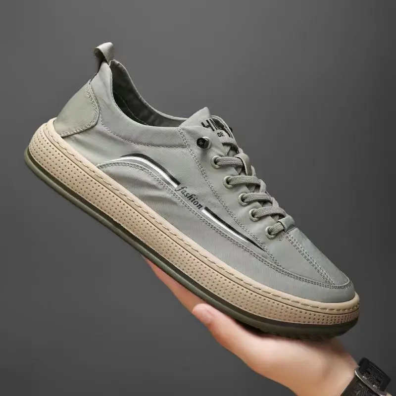 2025 NEW Casual New Outdoor Non slip Breathable Sports Low Top Flat Canvas High end Fashion Men s Shoes