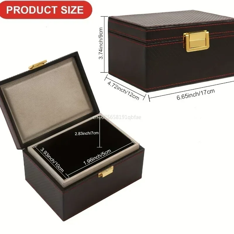 Storage Box Car Key Box High Capacity RFID Signal Shielding Box for Car Keys Anti-theft Car Keychain Protector Safe