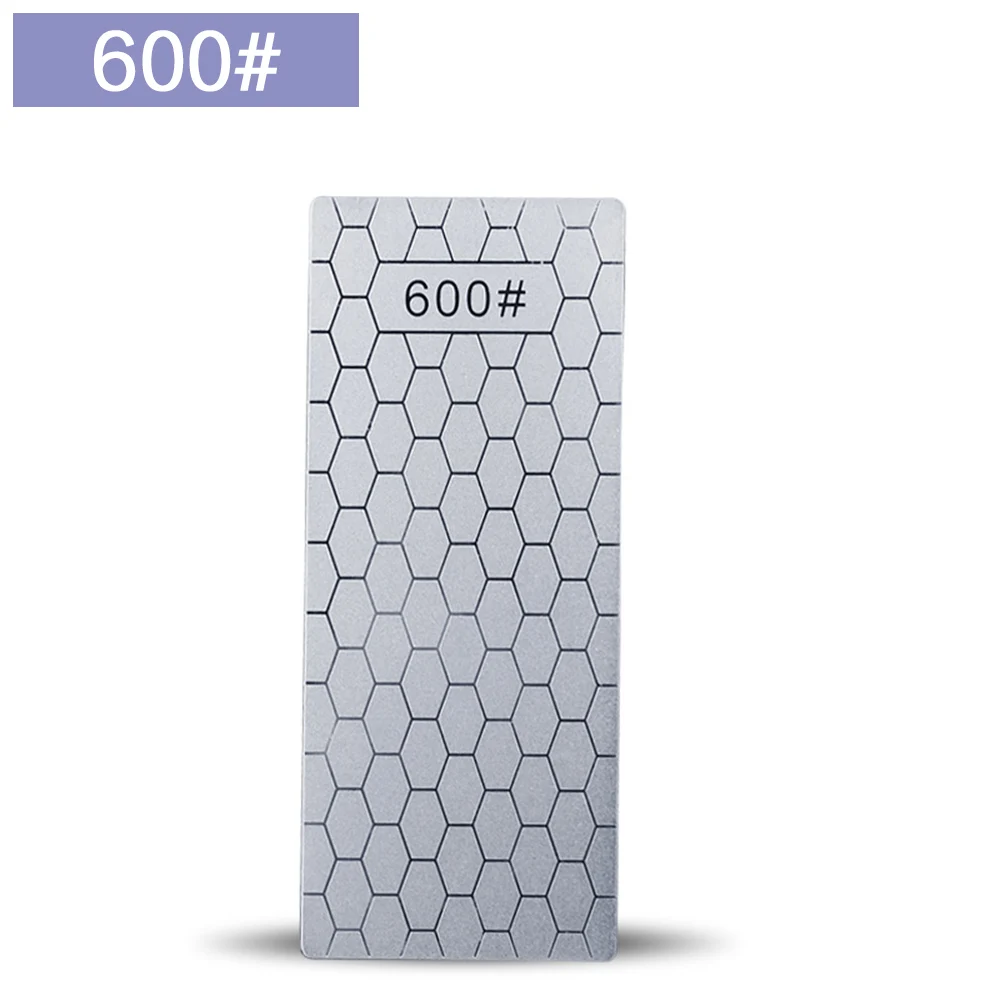 STONEGO Diamond Knife Sharpener Stone 400#/600#/1000# Ultra-thin Honeycomb Surface Whetstone Grindstone for Sharpening Knives