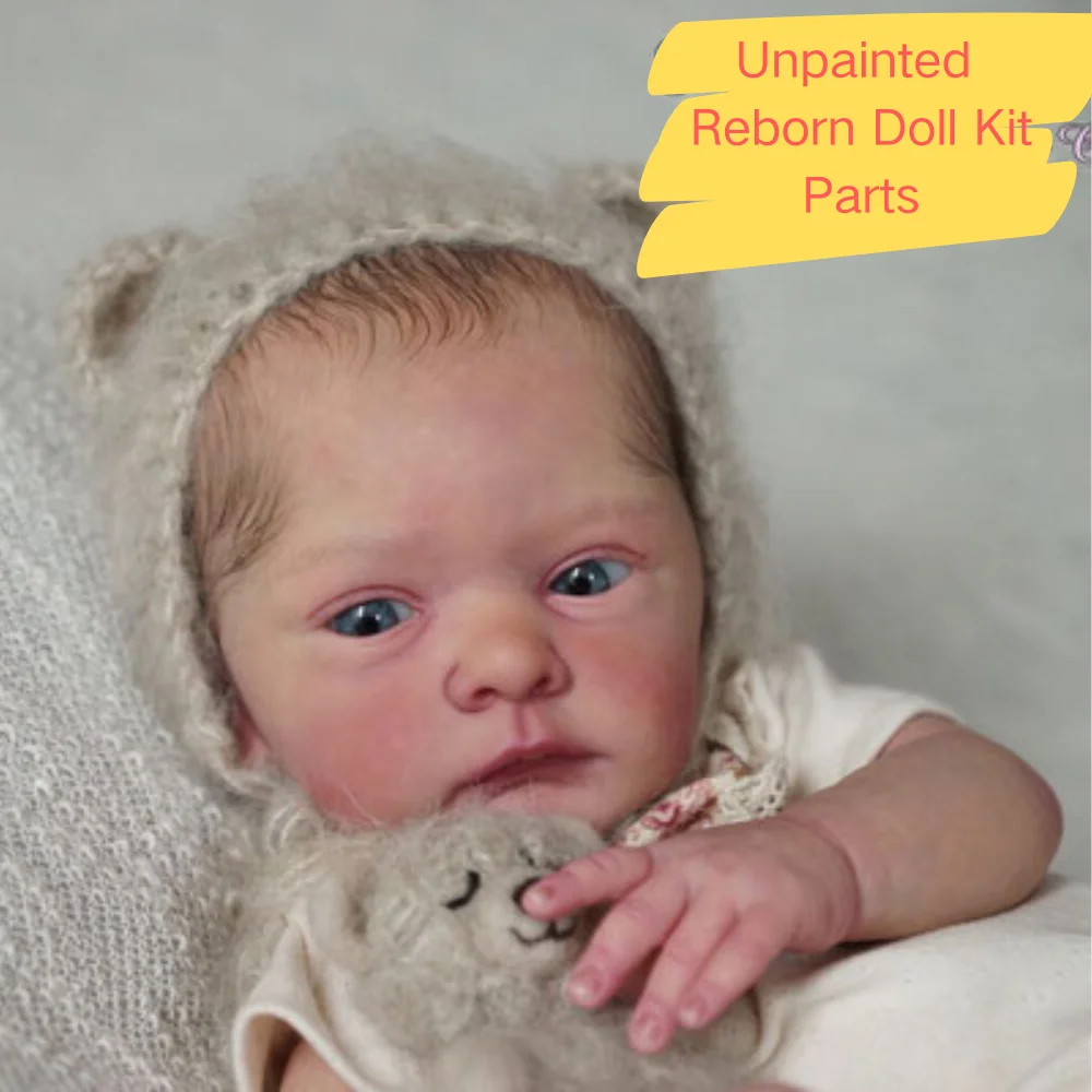 19 Inches Bebe Reborn Baby Doll Blank Kit Unpainted Unfinished Mold For Kids DIY Toy LOL