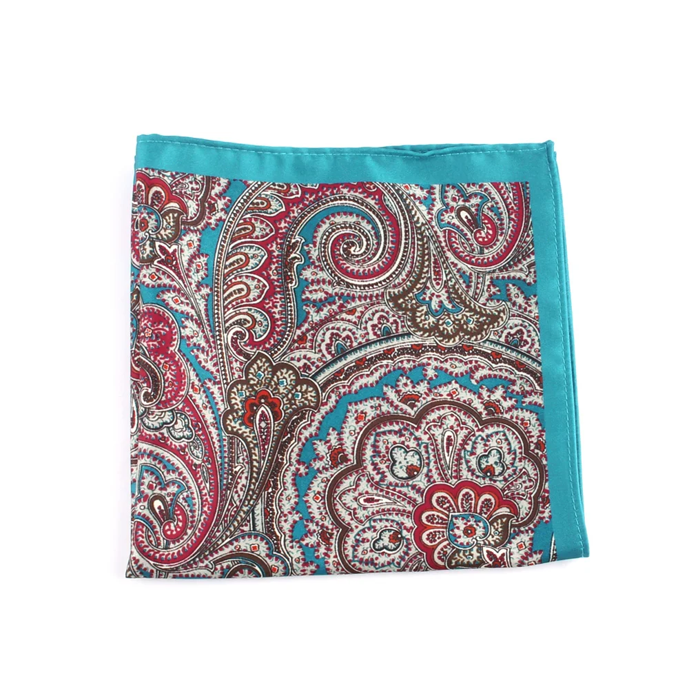 Print Pocket Square For Men Women Floral Print Suits Kerchief Men's Handkerchiefs Soft Square Handkerchief Towels Scarves