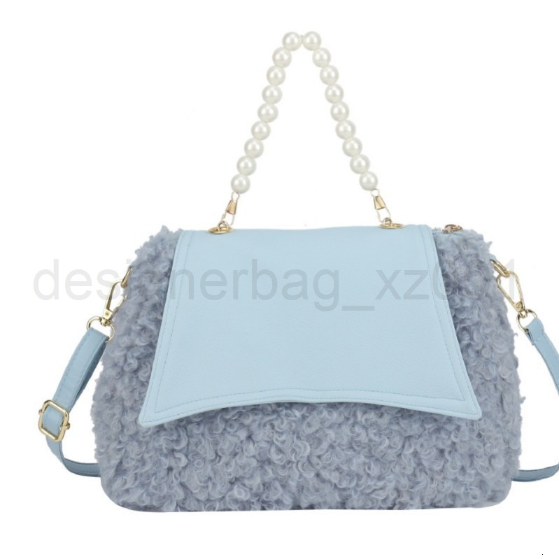 Niki Duncks Tote Bagclassic Designer Bag Fashion 10a Top Woman Handbagevening Bags New Fashionable Womens Handheld One Shoulder Plush Cute Pearl Cross