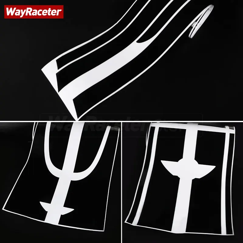 Car Engine Cover Hood Bonnet Trunk Tail Body Decal Side Stripes Sticker For MINI Countryman R60 ALL4 John Cooper Works JCW