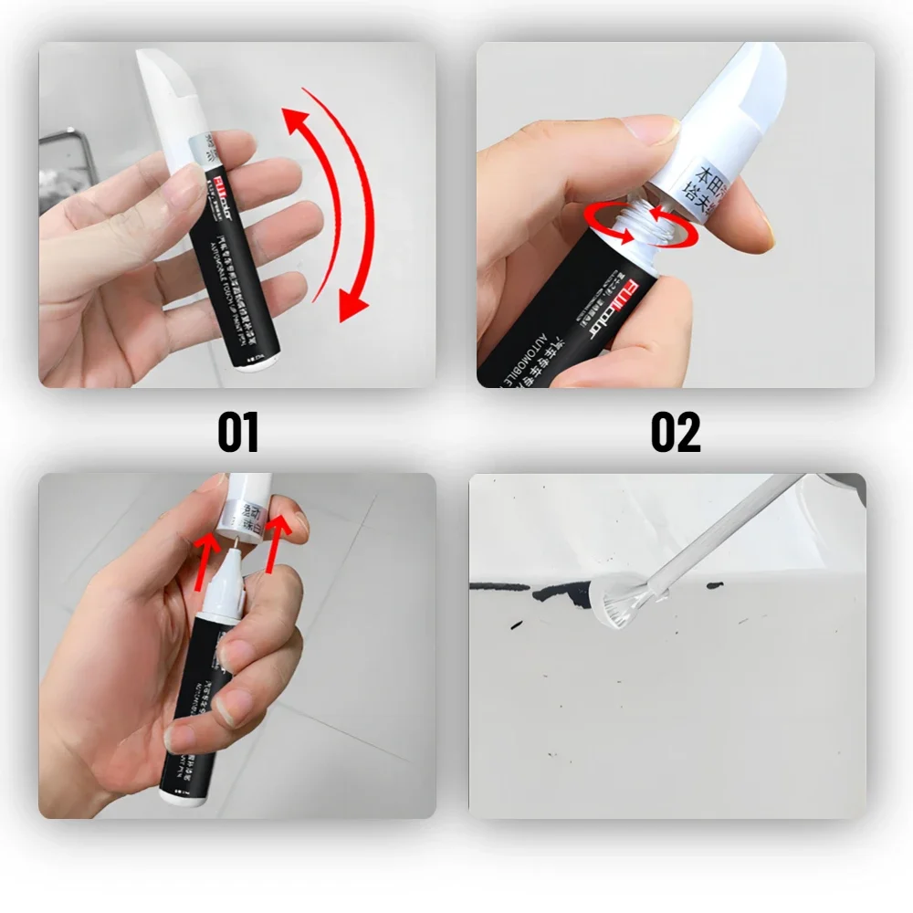 Paint repair for scratch Suitable for Volvo touch up paint pen white xc60 s90 xc90 origin modified auto accessorie scratch car