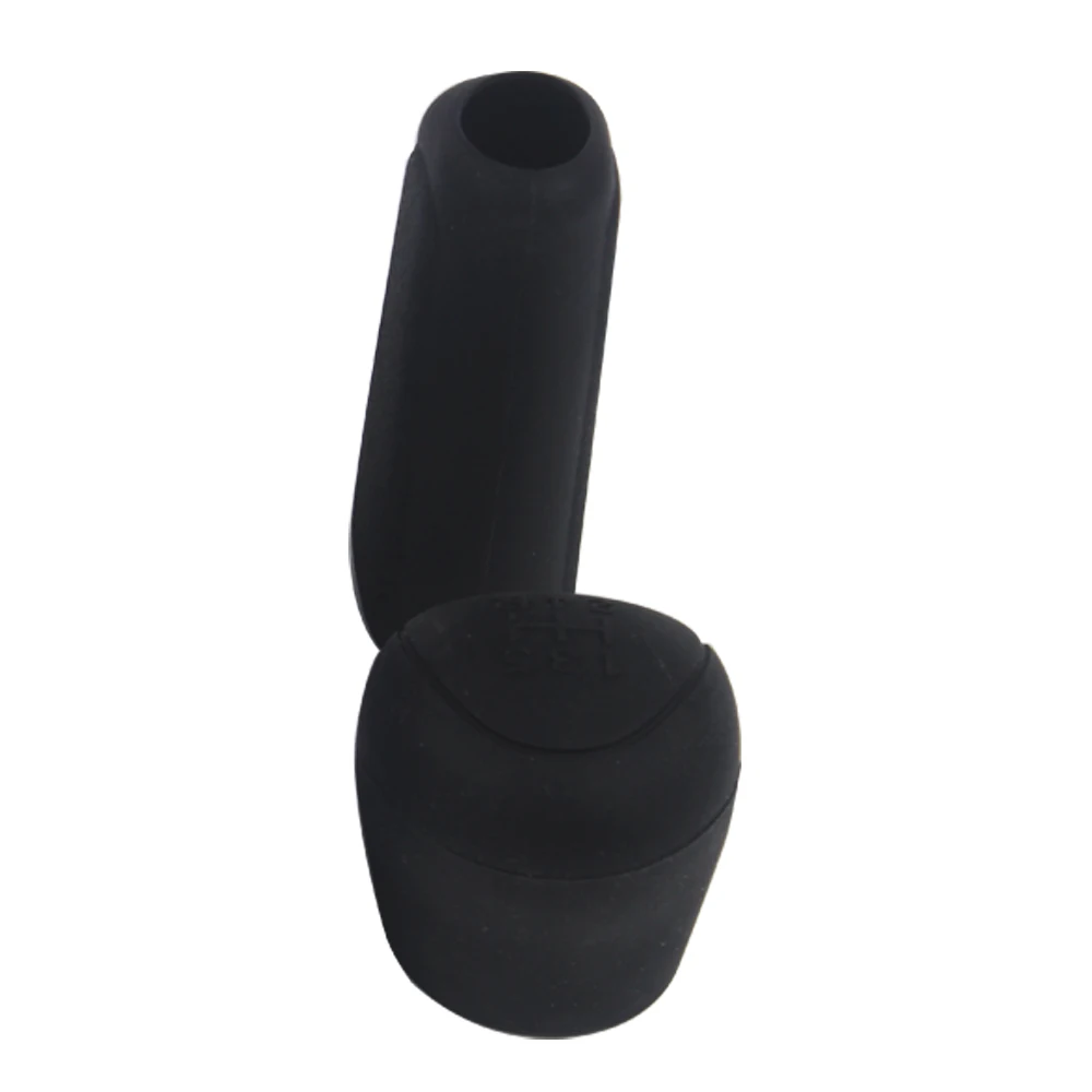Gear Head Shift knob Cover Car Hand Brake Covers Handbrake Grips Gear Shift Collars Durable Silicone Interior Accessories