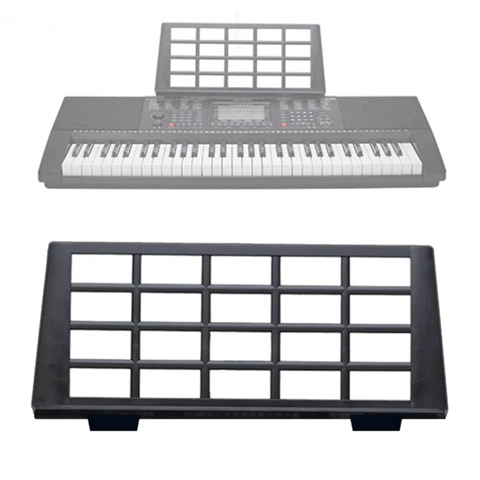 Exquisite Piano Stand Slope With Slot For Sheet Music Music Stand Electronic Keyboard Holder Electronic Music Stand Accessory