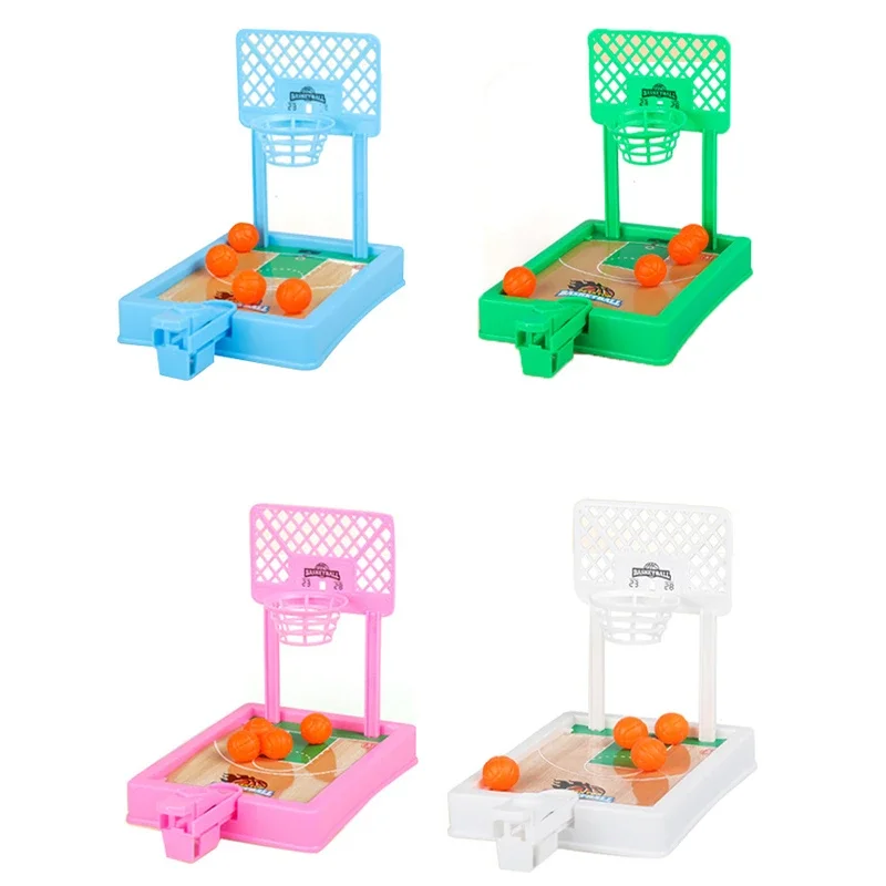Desktop Board Game Basketball Finger Mini Shooting Machine Boy Party Table Interactive Outdoor Games Sports Toys for Kids Adults