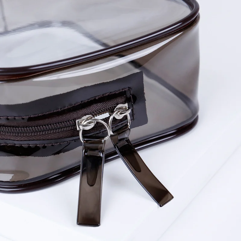 PVC Waterproof Large Capacity Portable Wash Bag Transparent Beach Seaside Swimming Pouch Cosmetic Storage Makeup Organizer