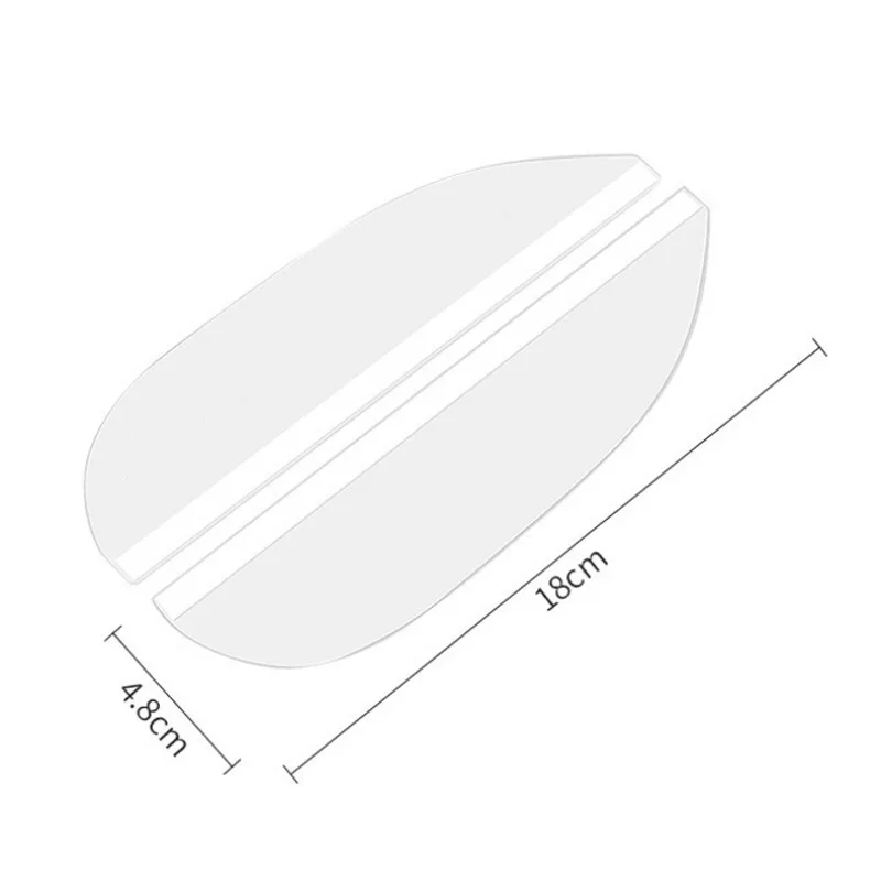 Transparent Car Rearview Mirror Rain Shield Clear Rain Visor Cover Rainy Day Safe Driving Rain Eyebrow Auto Mirror Accessories