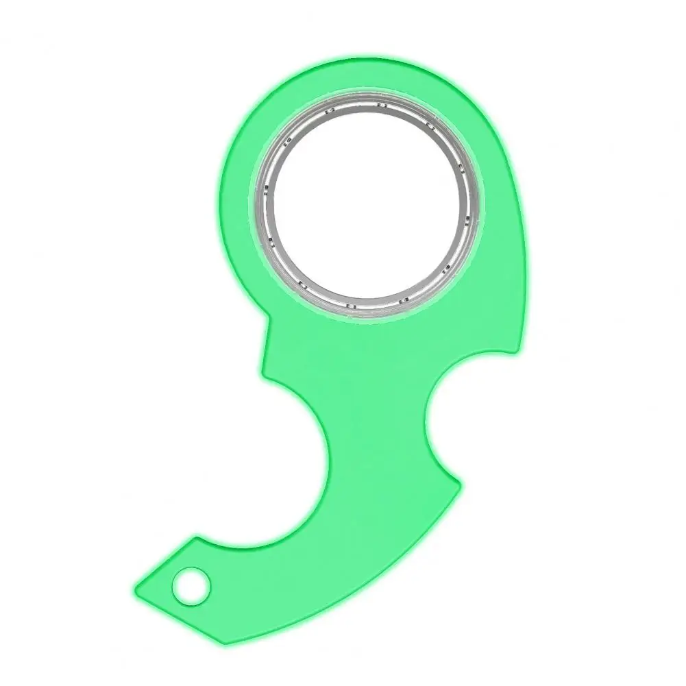 Eco-friendly Fingertip Spinner Pocket-sized Novelty Toy Keychain Fidget Spinner EDC Fingertip Fidget Spinner Toy