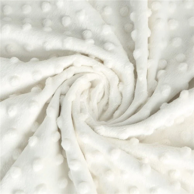 Soft Plush Baby Blanket with Dotted Backing, Infant Receiving Blankets Throw Kindergarten Small Quilt for Boys and Girls