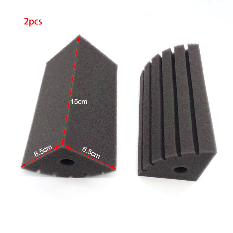 2Pcs Aquarium Filter Bio.Sponge for Fish Tank Aquarium Air Pump Skimmer Biochemical Sponge Filter Aquarium Bio Filter Filtro New
