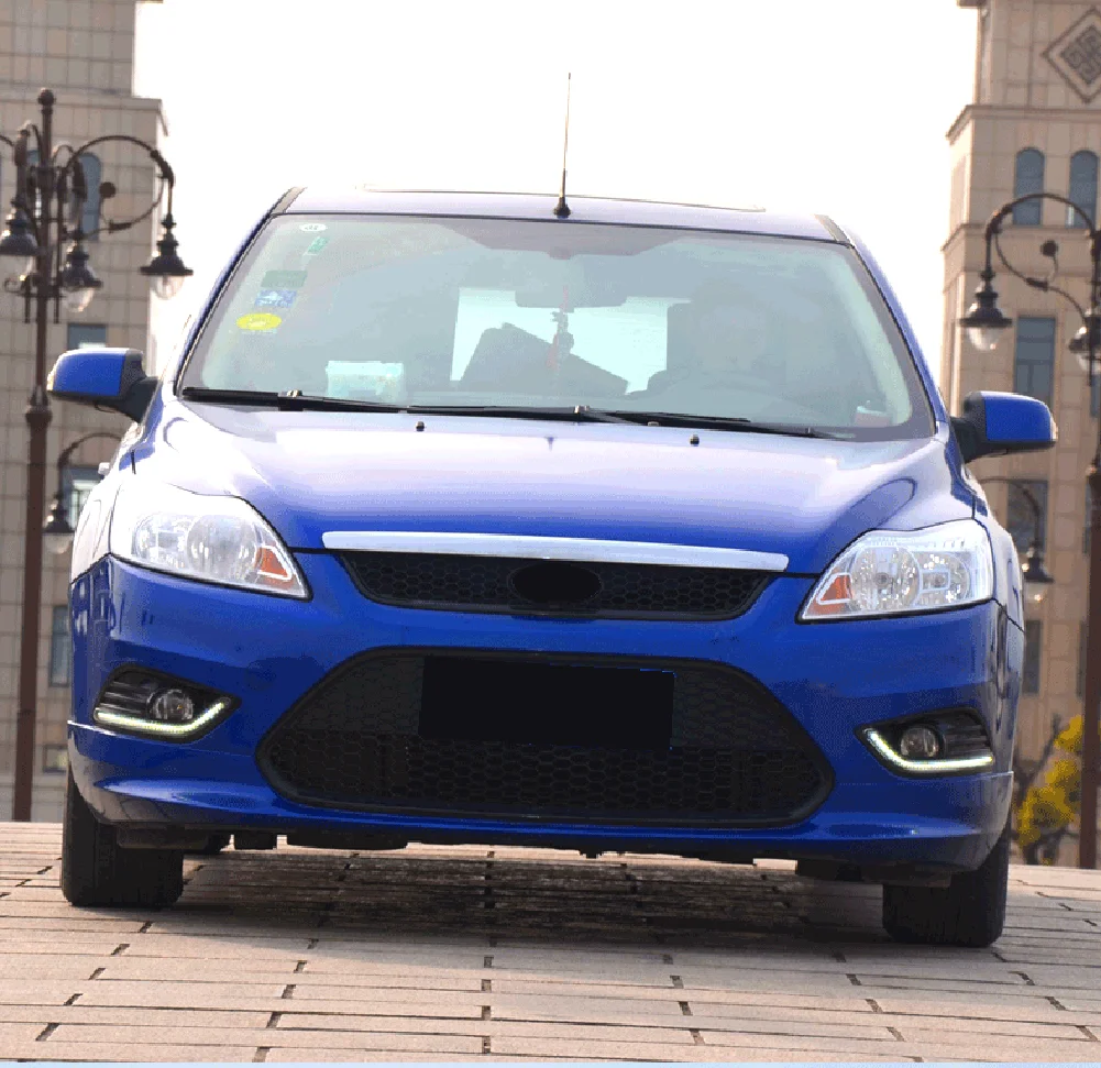 Front Lower Grille Bumper Honeycomb Gill For Ford Focus 2009 2010 2011 2012 2013 2014 2015 Hatchback Sedan
