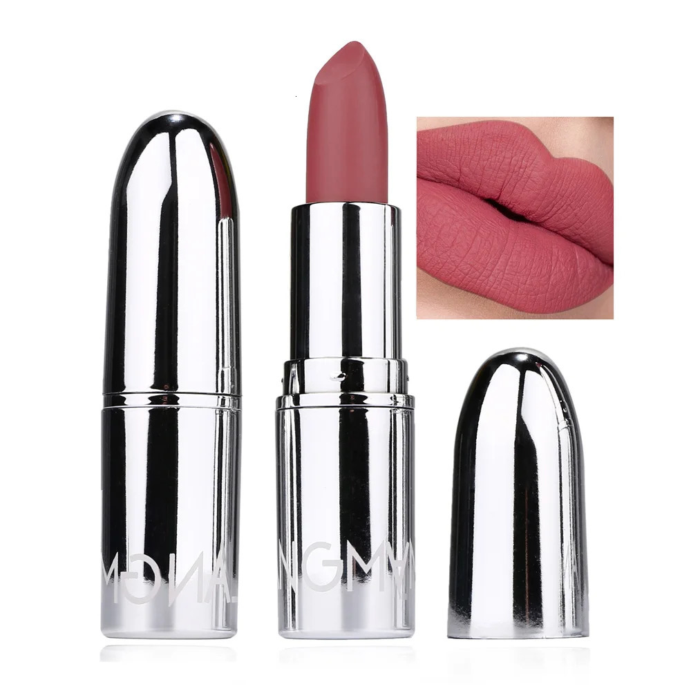 Nude velvet matte lipstick durable waterproof color rendering non sticky cup lipstick lipstick lining pencil womens cosmetics 241031
