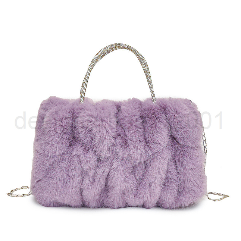 Niki Duncks Tote Bagclassic Designer Bag Fashion 10a Top Woman Handbagevening Bags Cute Temperament Plush New Trendy Single Shoulder Crossbody Womens 