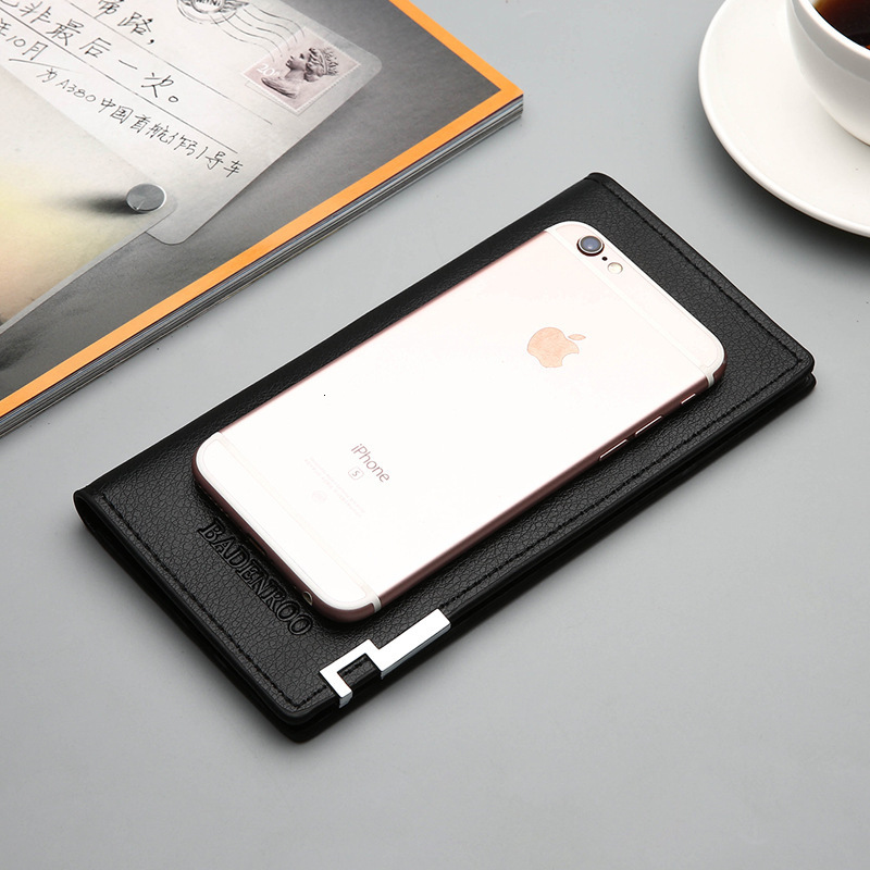 Yingfei Kangaroo Straight Long with Imprintable Handheld Men's Wallet