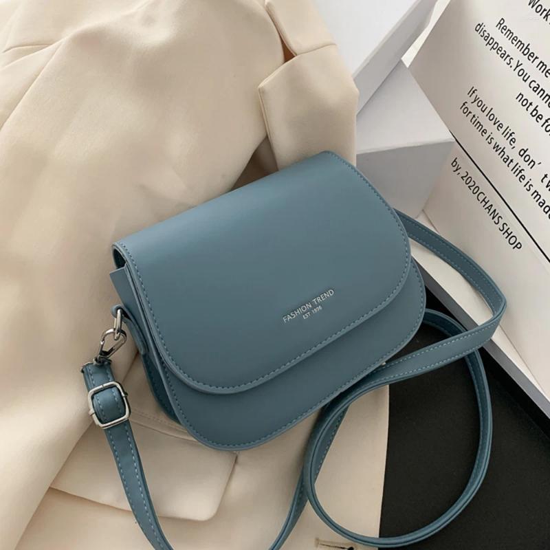 Totes PU Leather Shoulder Bag For Women Underarm Bags Fashion Simple Temperament Flap Handbags Mini Chic Ladies Crossbody 2024
