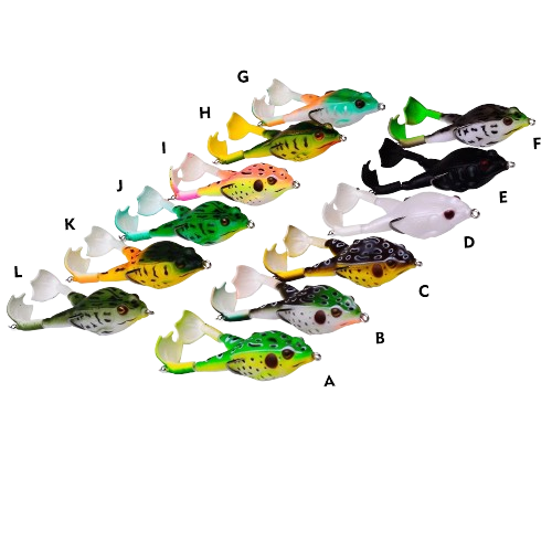 New Fishing re 135g95cm ing Fishing Frog re 3D Eyes Artificial Bait Silicone Crankbait Soft Carp re