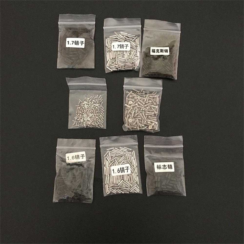 CHKJ 200PCS/LOT Car Flip Remote Key Fixed Pins Screws Set Auto Locksmith Tools Part Repair Accessories Remote Control Fixing Pin