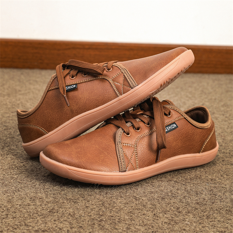 New Unisex Breathable Mesh Men Barefoot Wide-toed Shoes Brand Flats Soft Zero Drop Sole Wider Toe Sneakes Large Size ea4a9