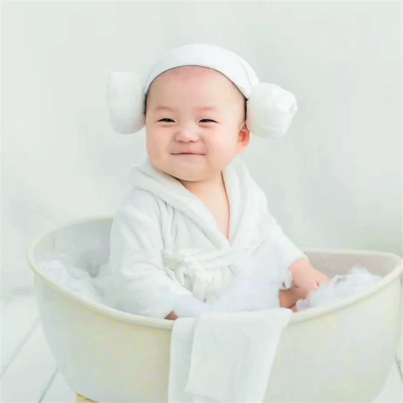 Baby Bathtub Newborn Photography Props Photo Shooting Container Sofa Chair Posing Shower Basket Furniture Studio Accessories